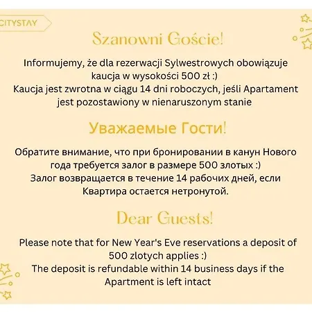 Apartment Citystay Stylowe Przy Swietojanskiej *